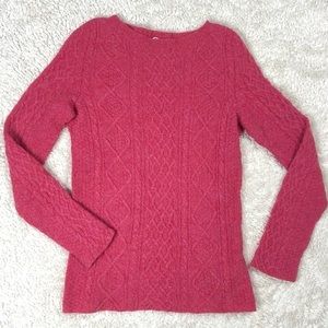 Margaret O’Leary Galway Cable Knit Sweater